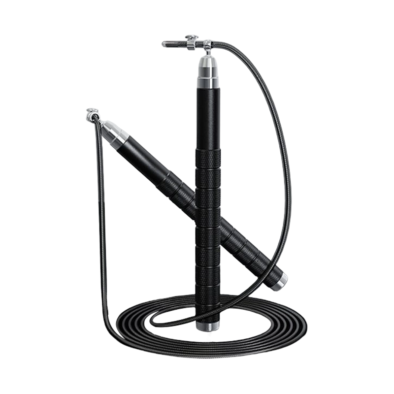 TS-12 Svart och vitt aluminiumhandtag Racinghopprep